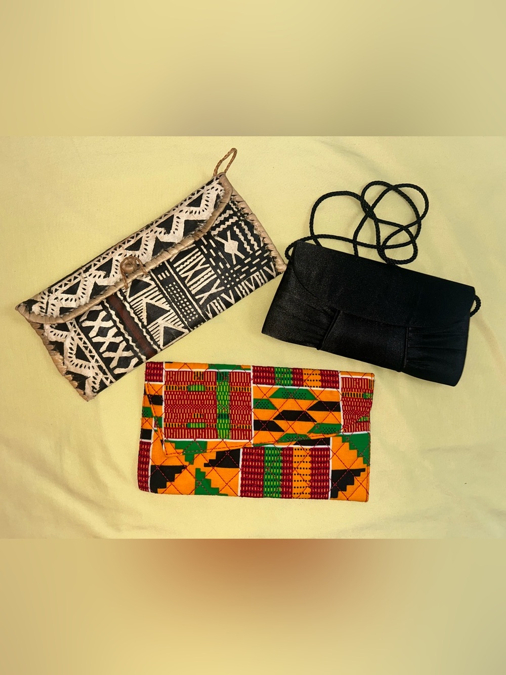 3 clutch bags